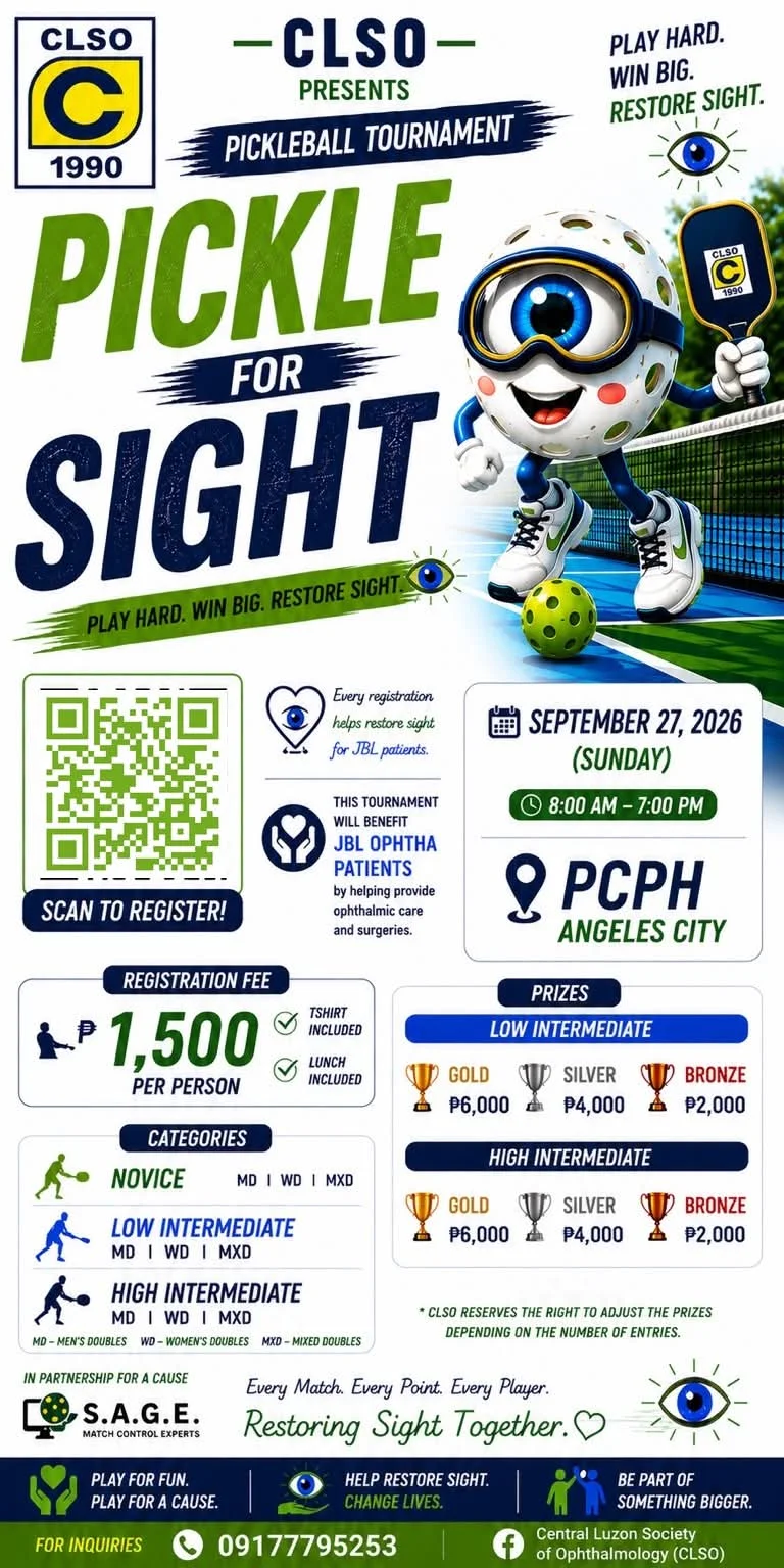 PICKLE FOR SIGHT (FOR THE BENEFIT OF JBL OPHTHA PATIENTS) Poster