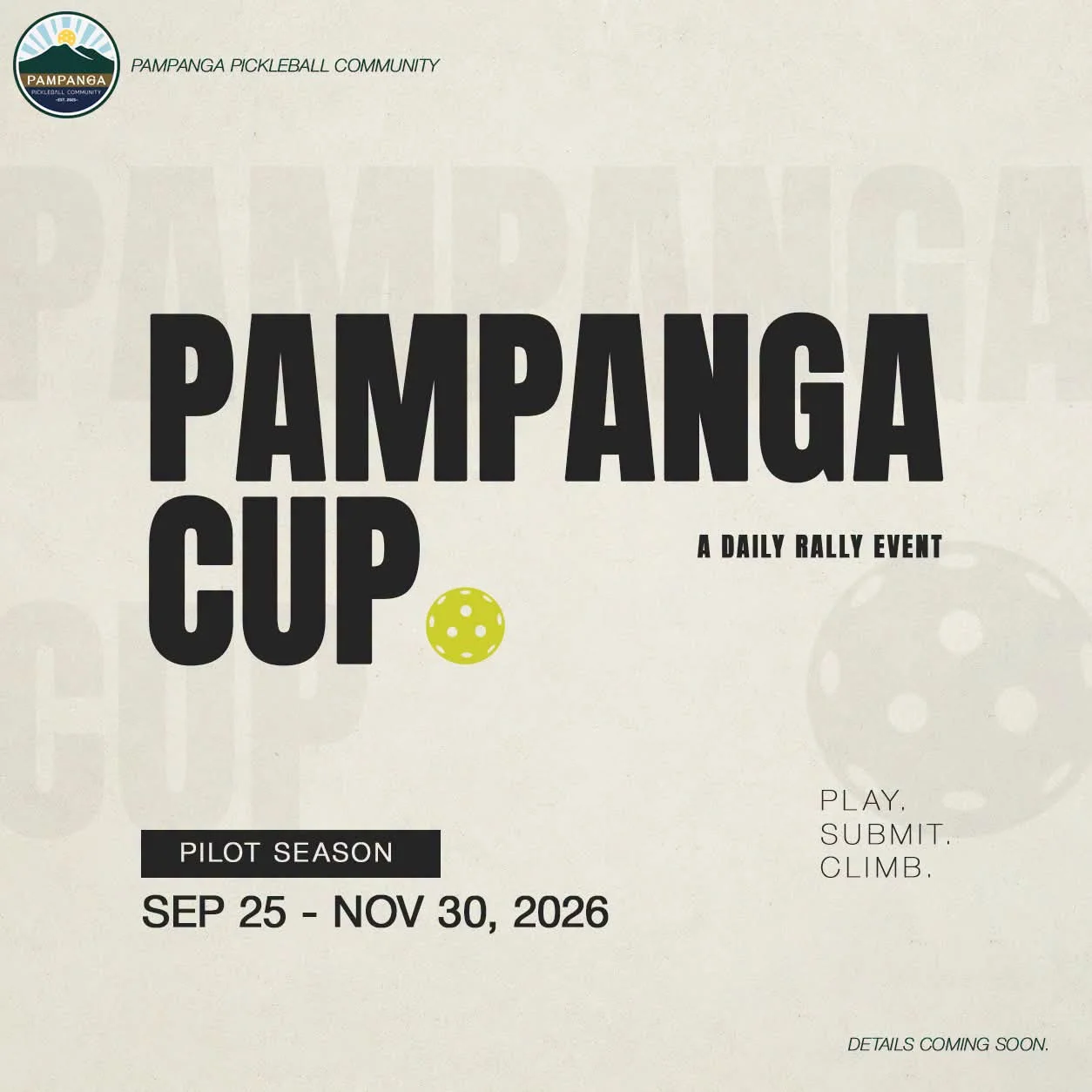 PAMPANGA CUP 2026 - PILOT SEASON Poster